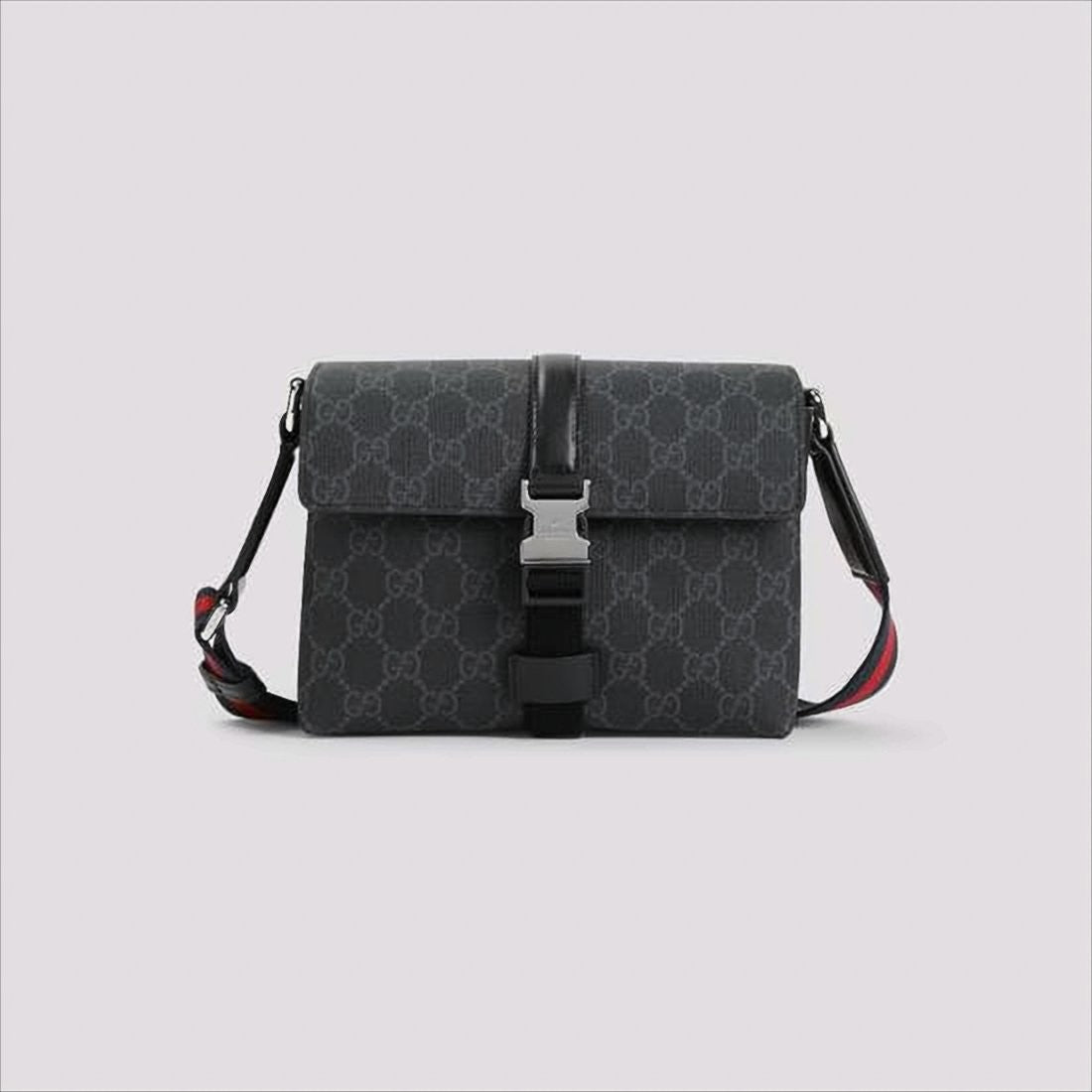 Canvas Monogram Crossbody Bag