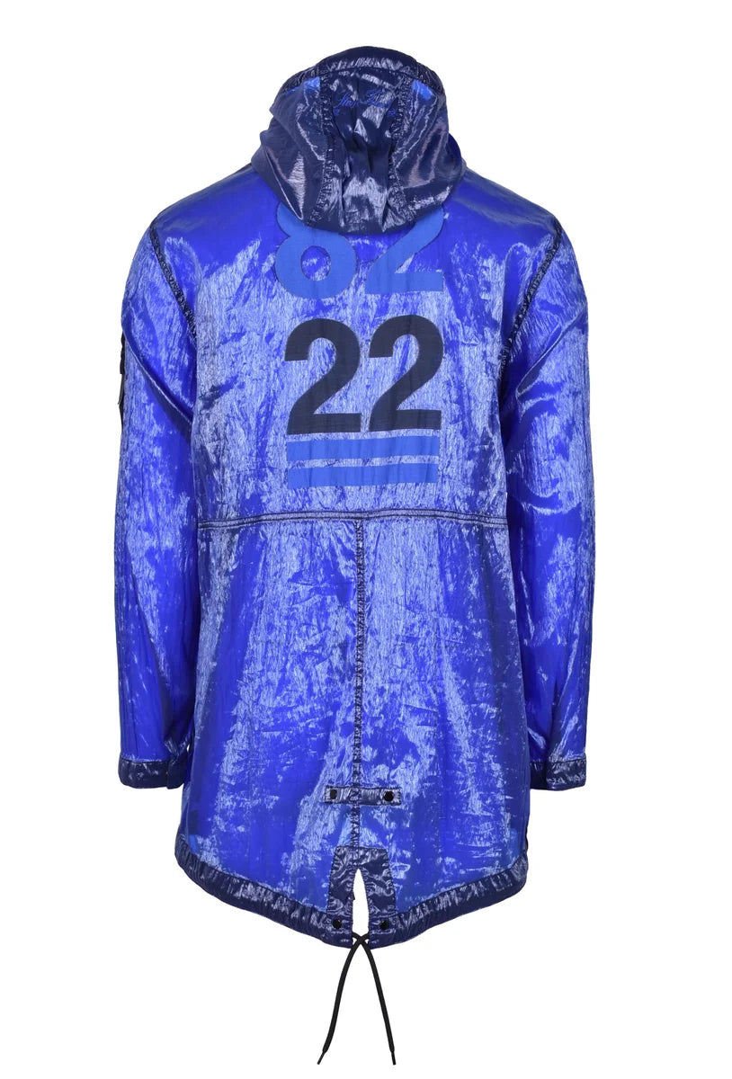 Polyamide Blend Outerwear - Blue