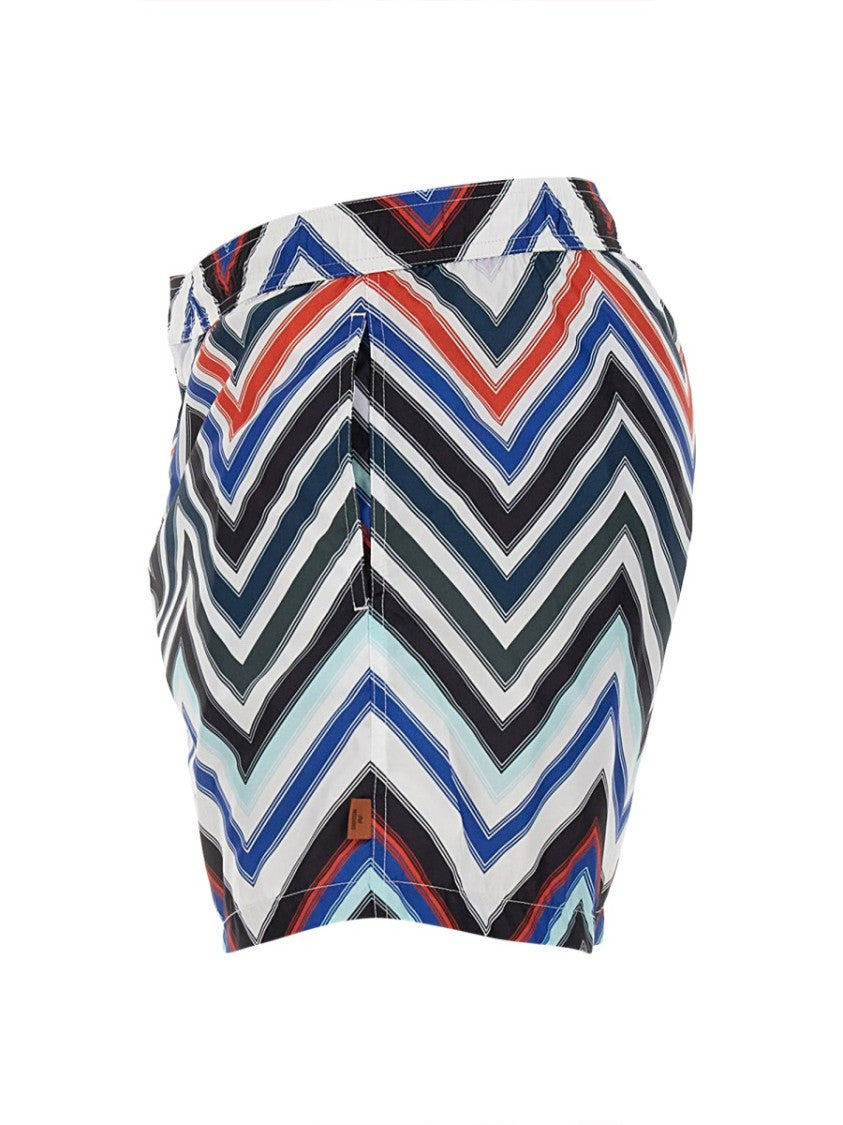 Vibrant Zigzag Pattern Swimsuit By Missoni