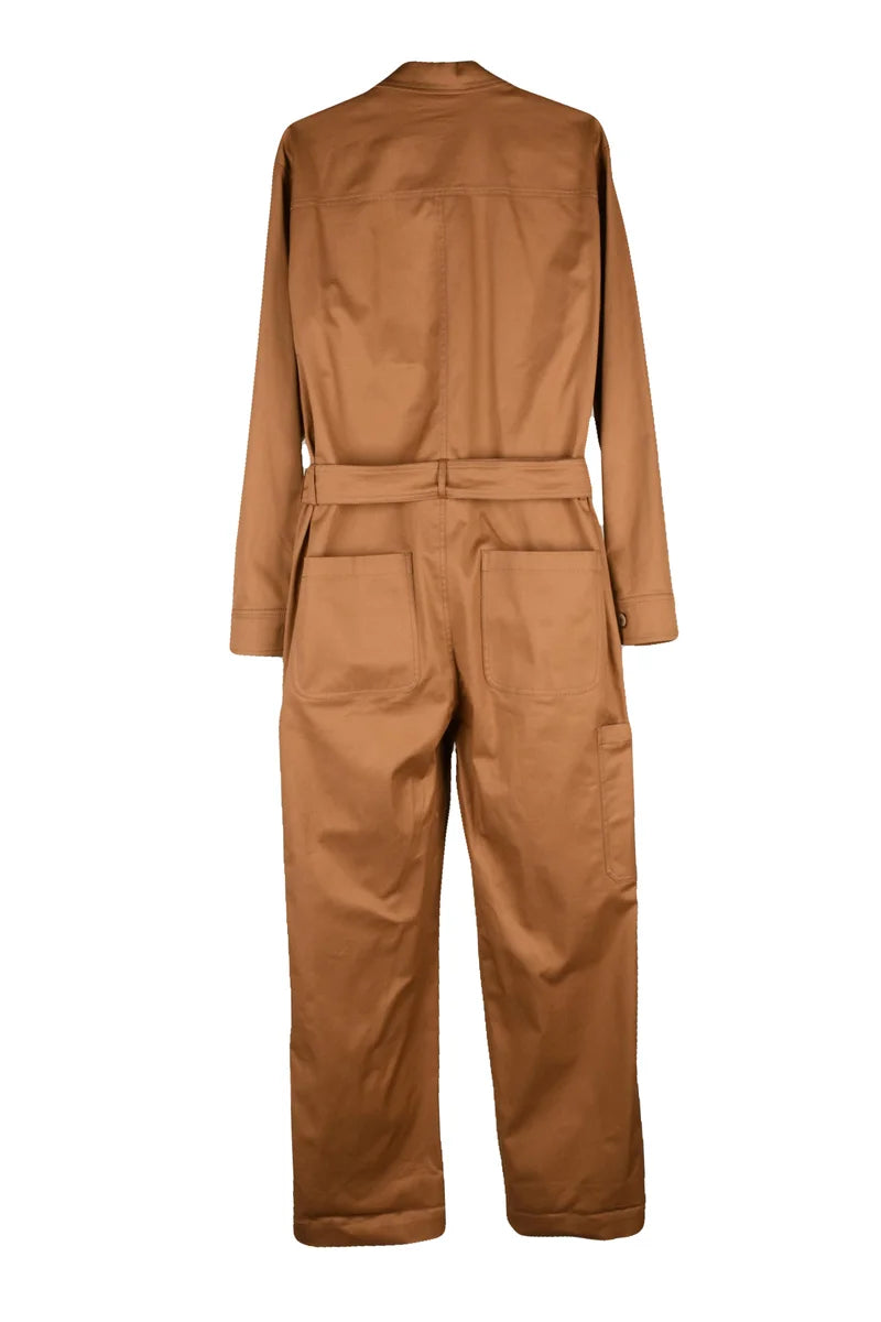 Venosa Jumpsuit - Brown