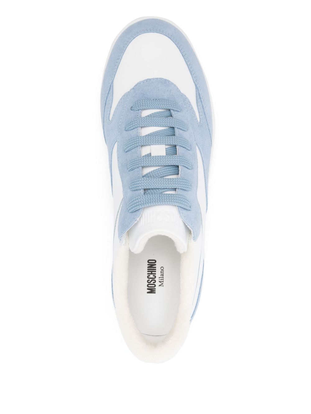 Cornflower Blue Lace-Up Sneakers