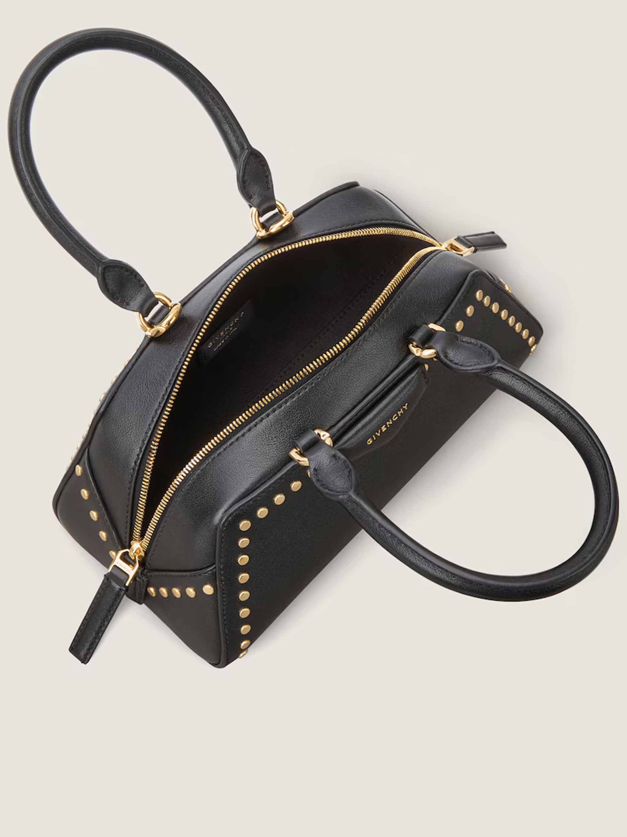 Antigona East West Studded Calf Bag