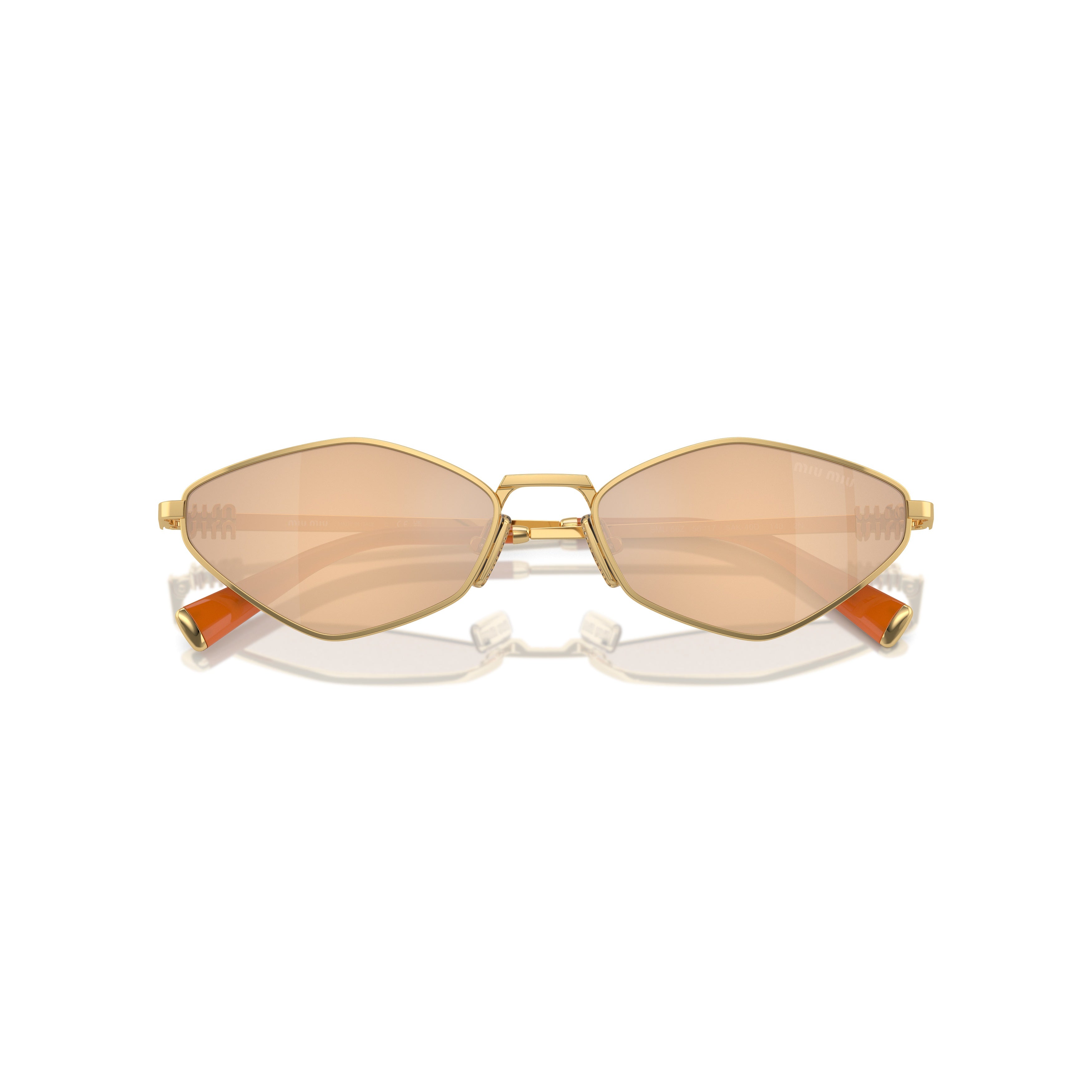 0mu 56zs Geometric Frame Sunglasses