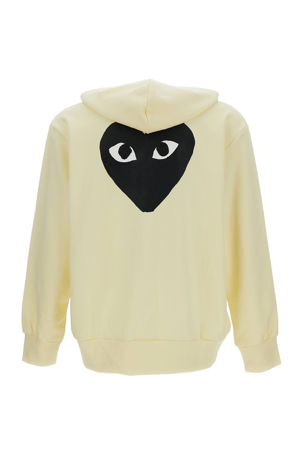 Front-Zip Hoodie with Heart Print
