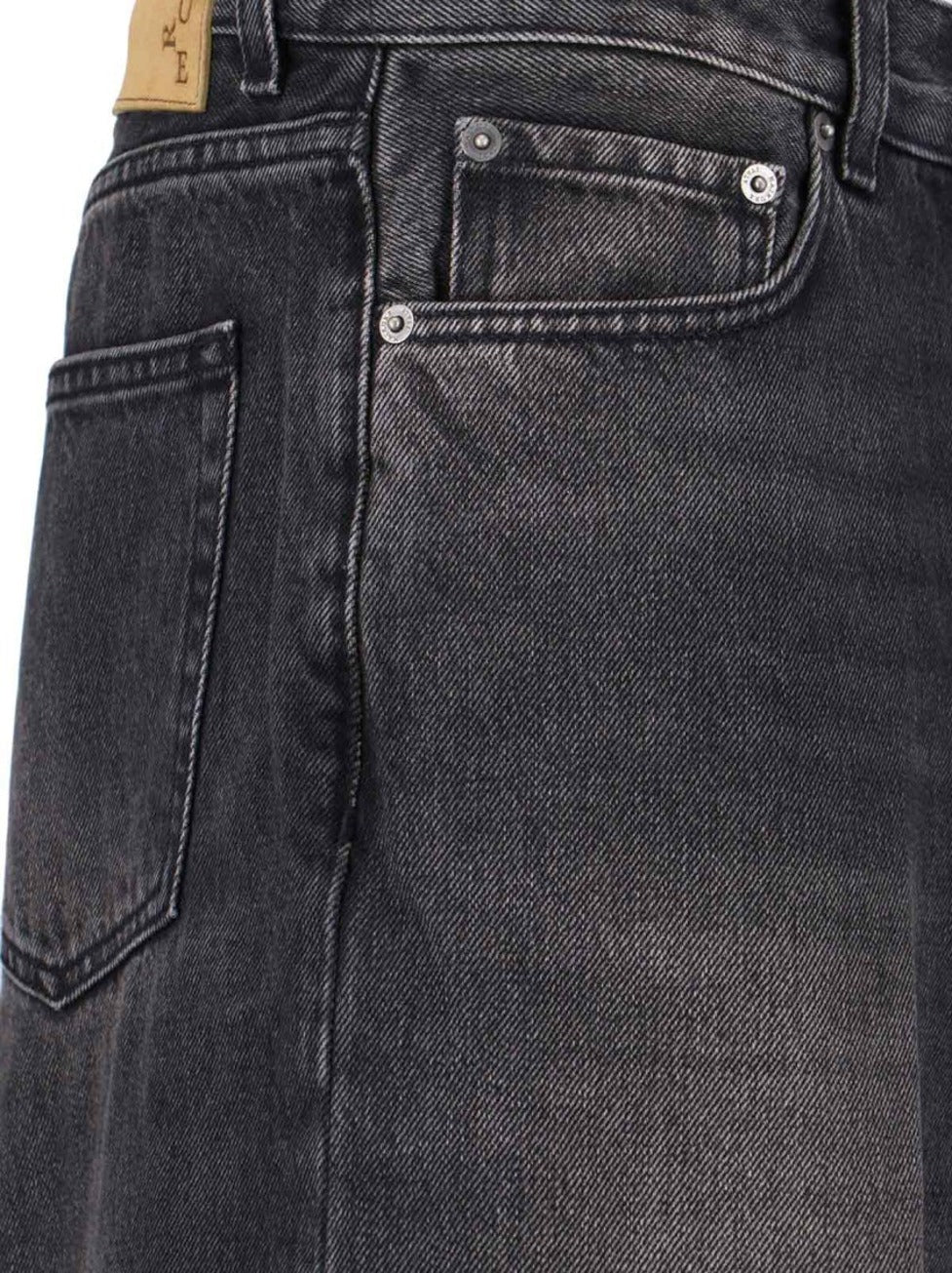 Bethany Wide Jeans – Black