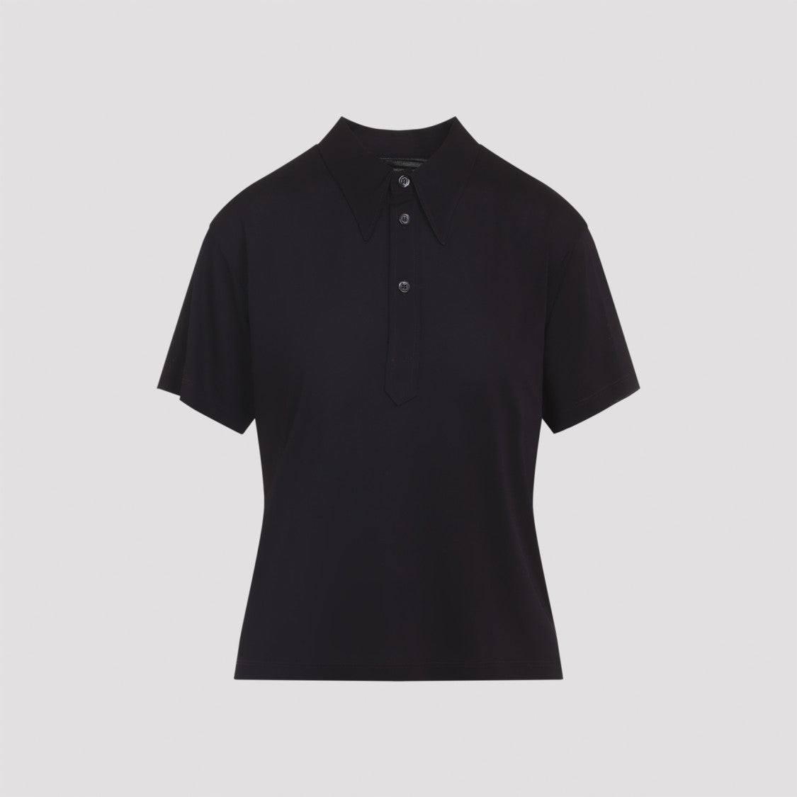 Short-Sleeved Polo with Classic Collar