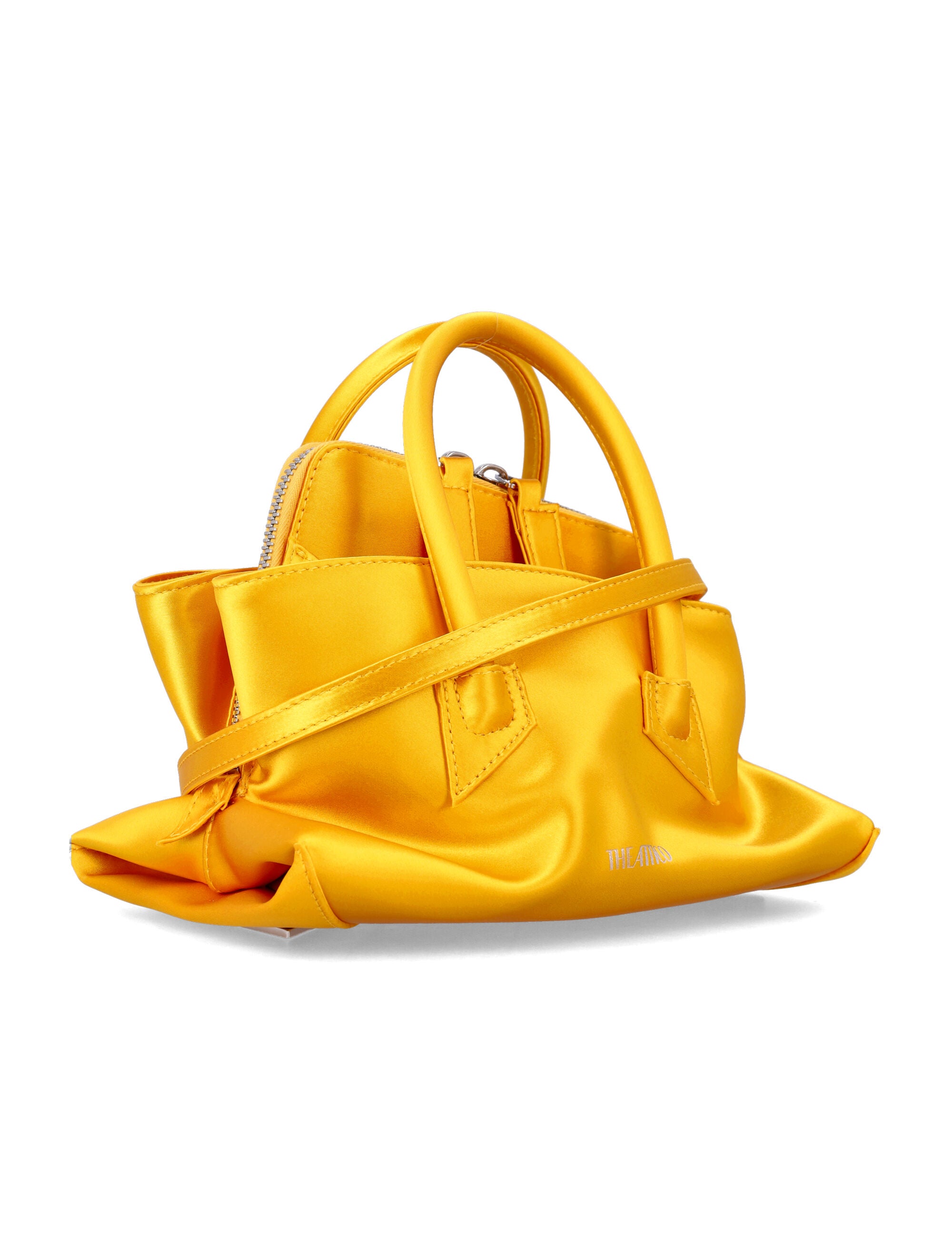 Satin Top Handle "La Passeggiata Mini" Bag