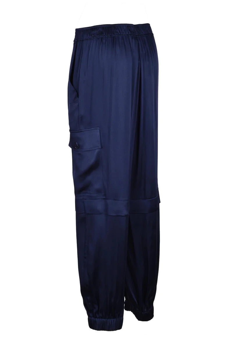 Cargo Satin Pants