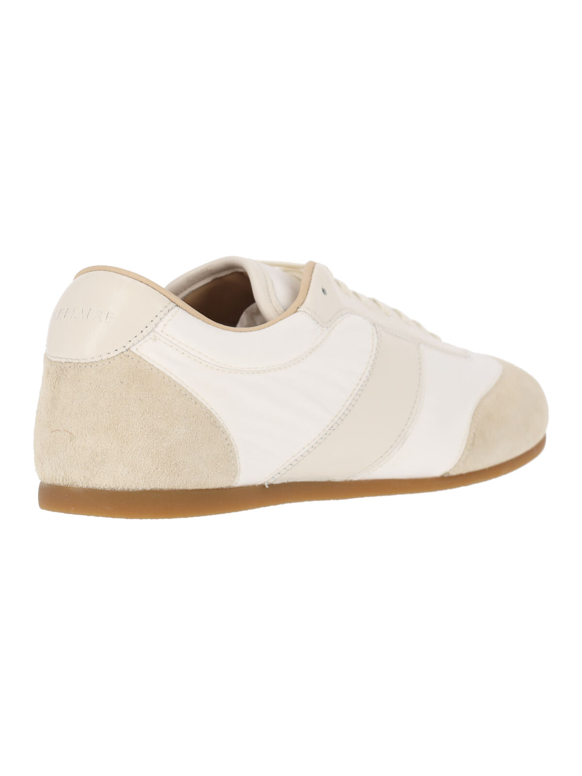 White Soft Runner Fabric Sneakers