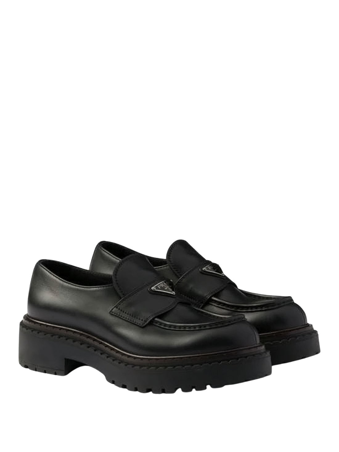 Polished Calf Leather Loafers