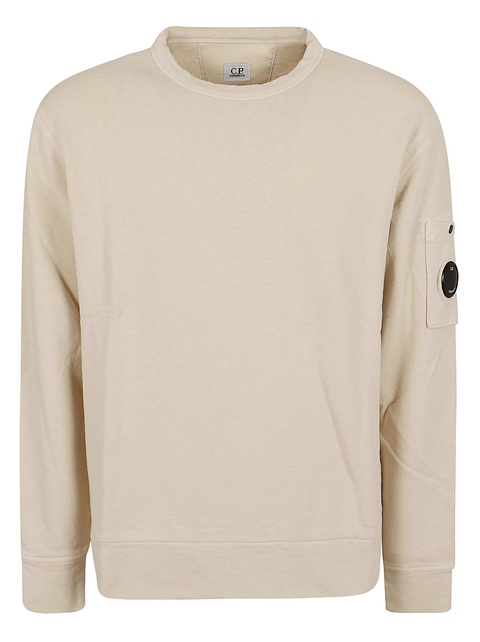 Crewneck Sweatshirt with Iconic Lens Detail