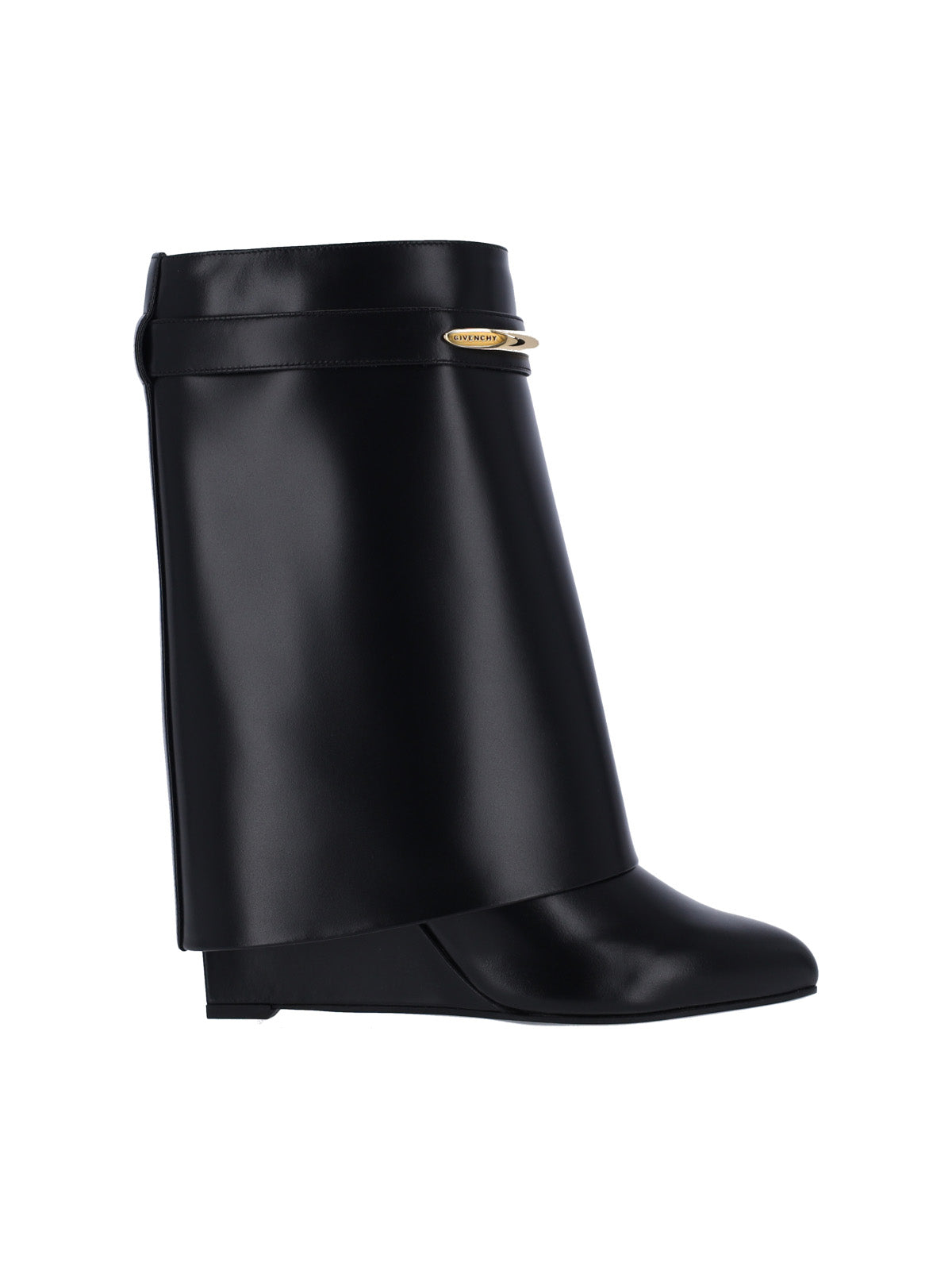 Pointed Toe Ankle Boots with Wrapped Design
