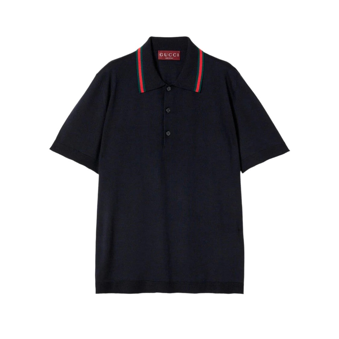 Short-Sleeved Polo With Contrasting Collar Details