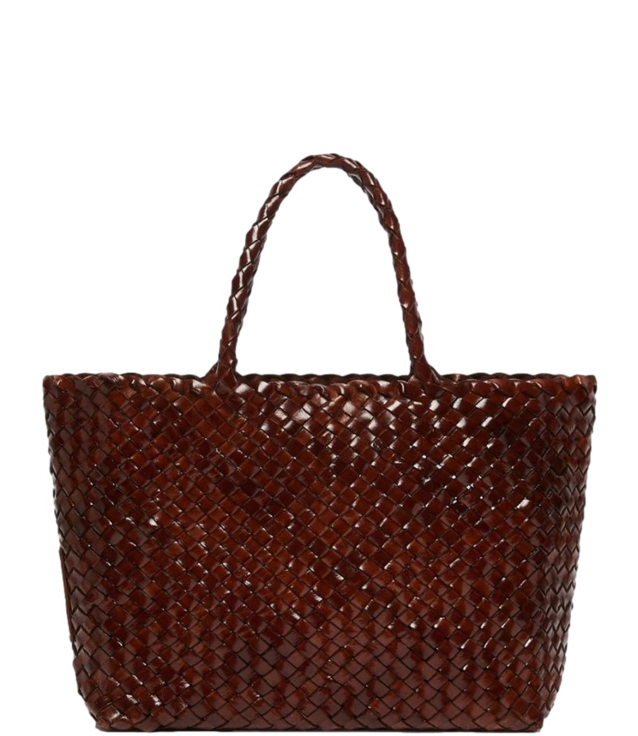 Cuoio Brown Wkaorli Leather Handbag