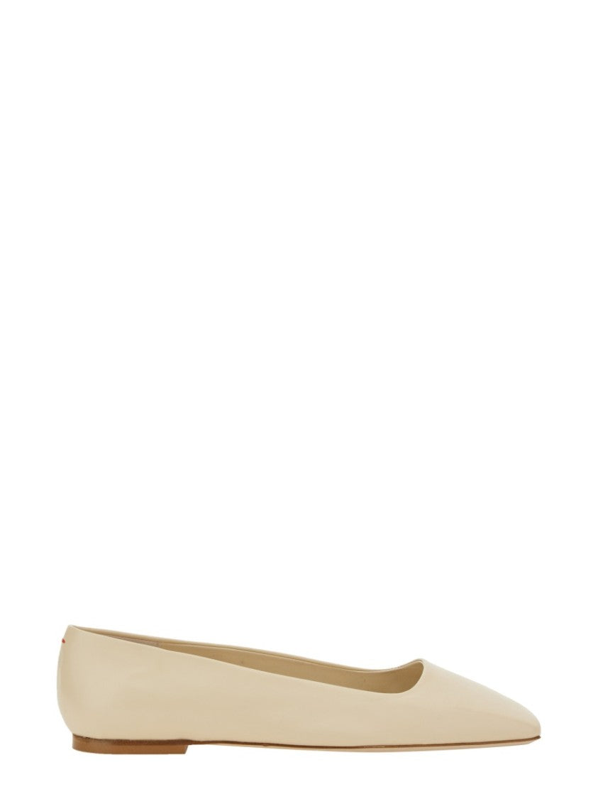 Dancer "Crazy" Pointed Toe Leather Flats