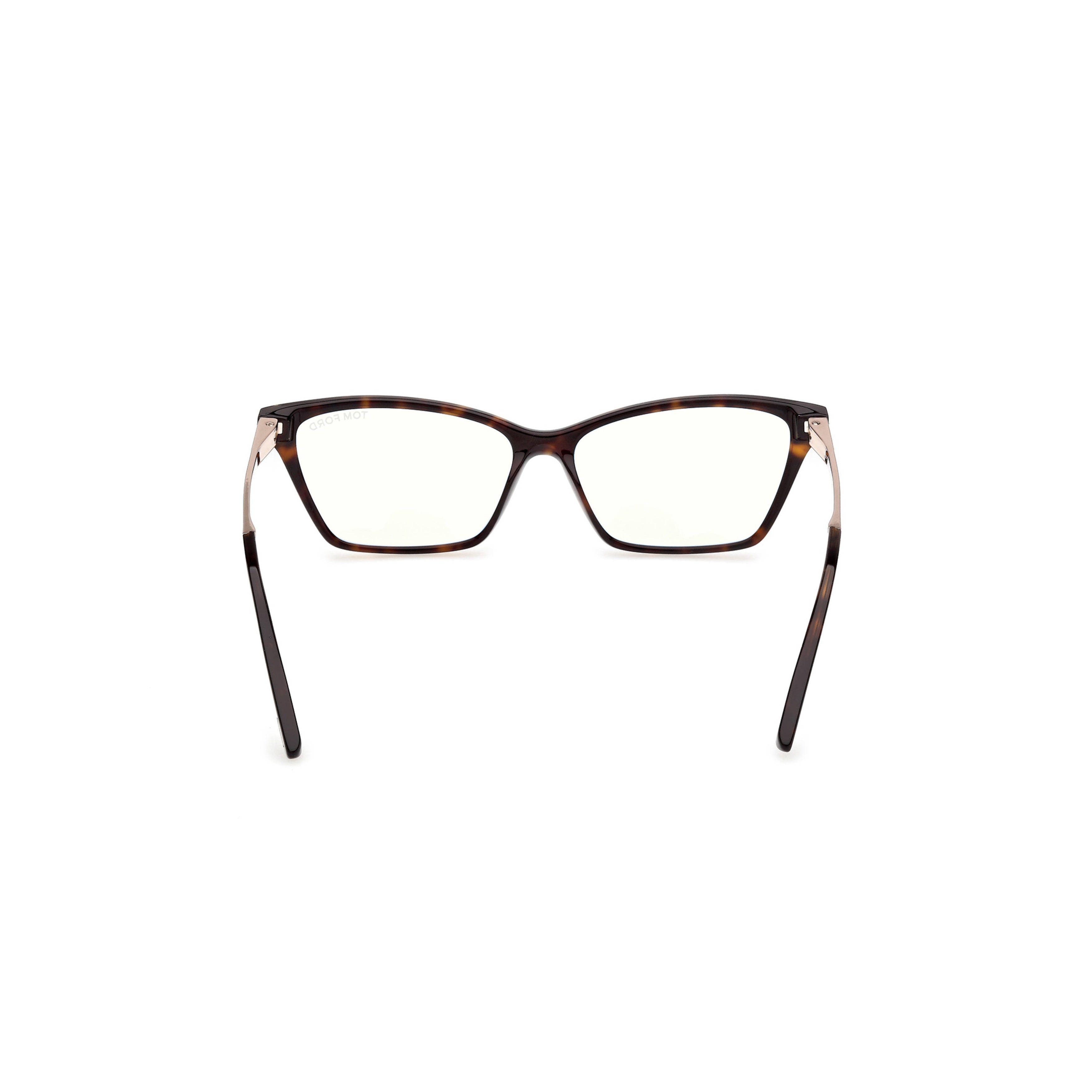 Ft6135-B Rectangular Tortoiseshell Acetate Eyeglasses