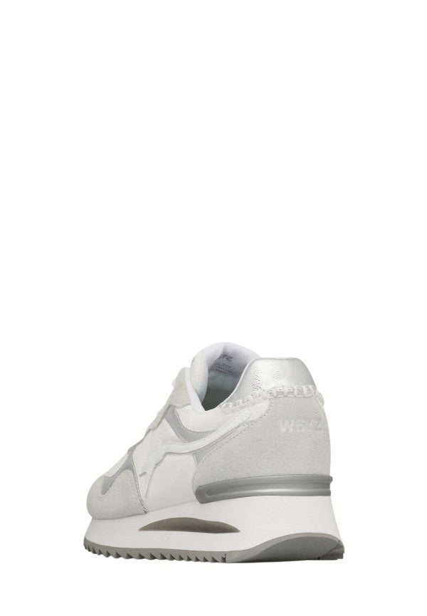 Technical Fabric and Suede Sneakers