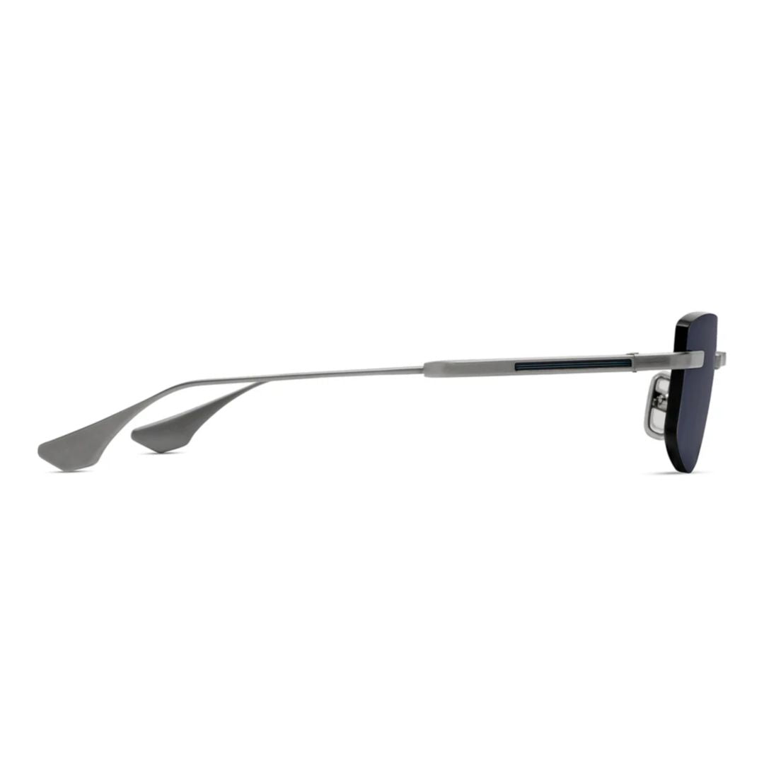 Trysim.75 Rimless Grey Gradient Sunglasses with Metal Temples