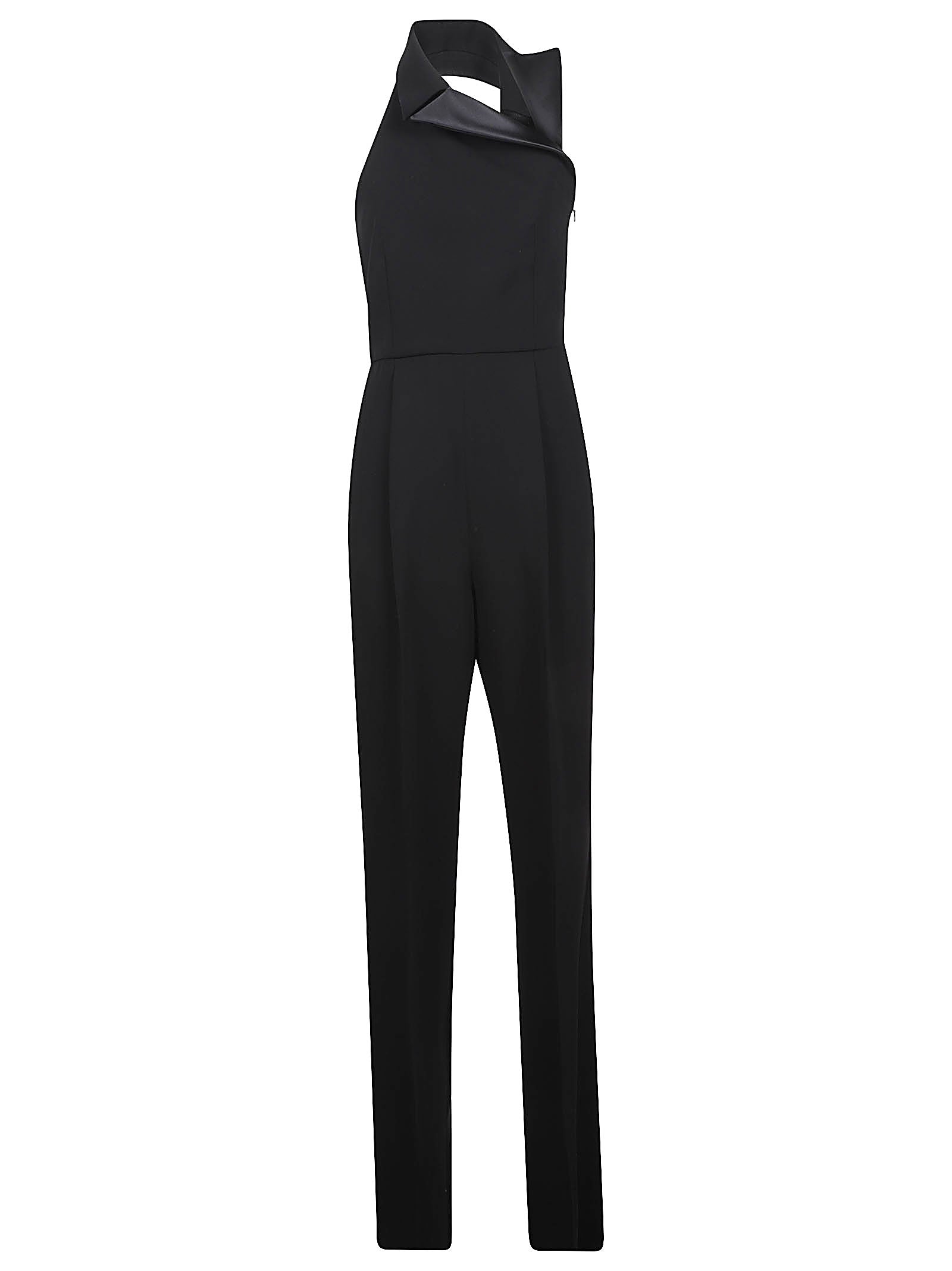 One-Shoulder Black Jumpsuit