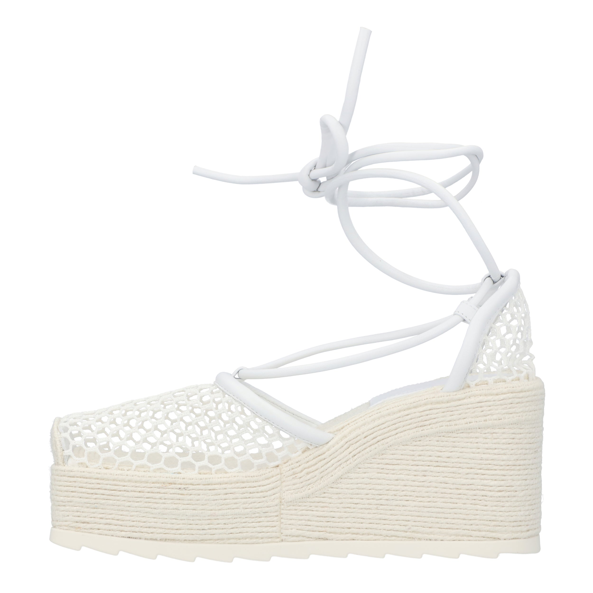 Stretch Espadrille Wedges