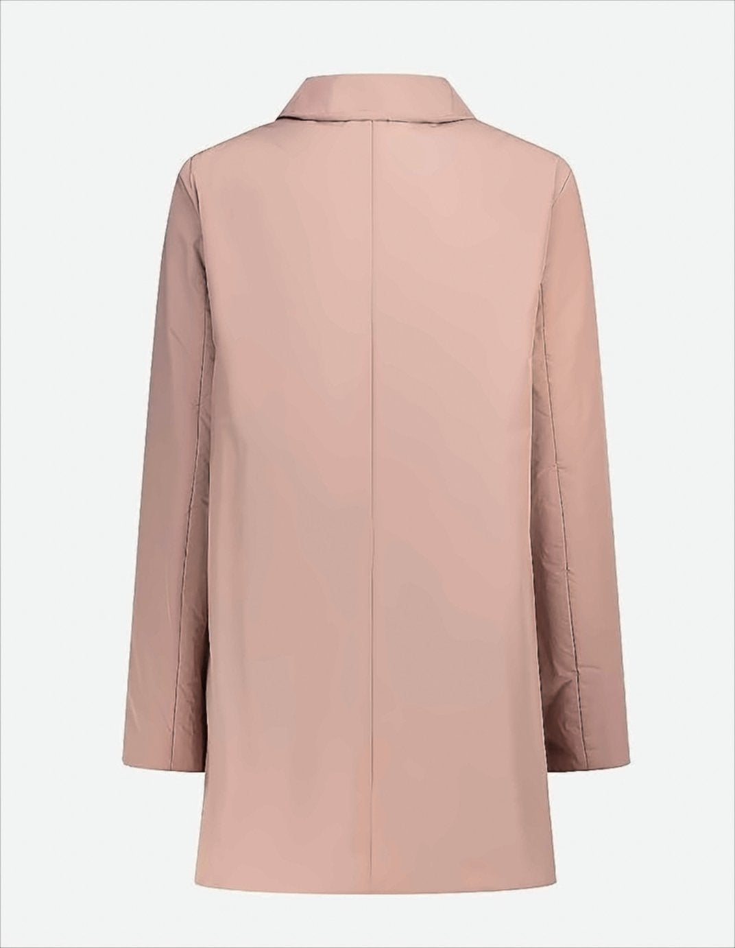 Soft Pink Jacket With Classic Collar