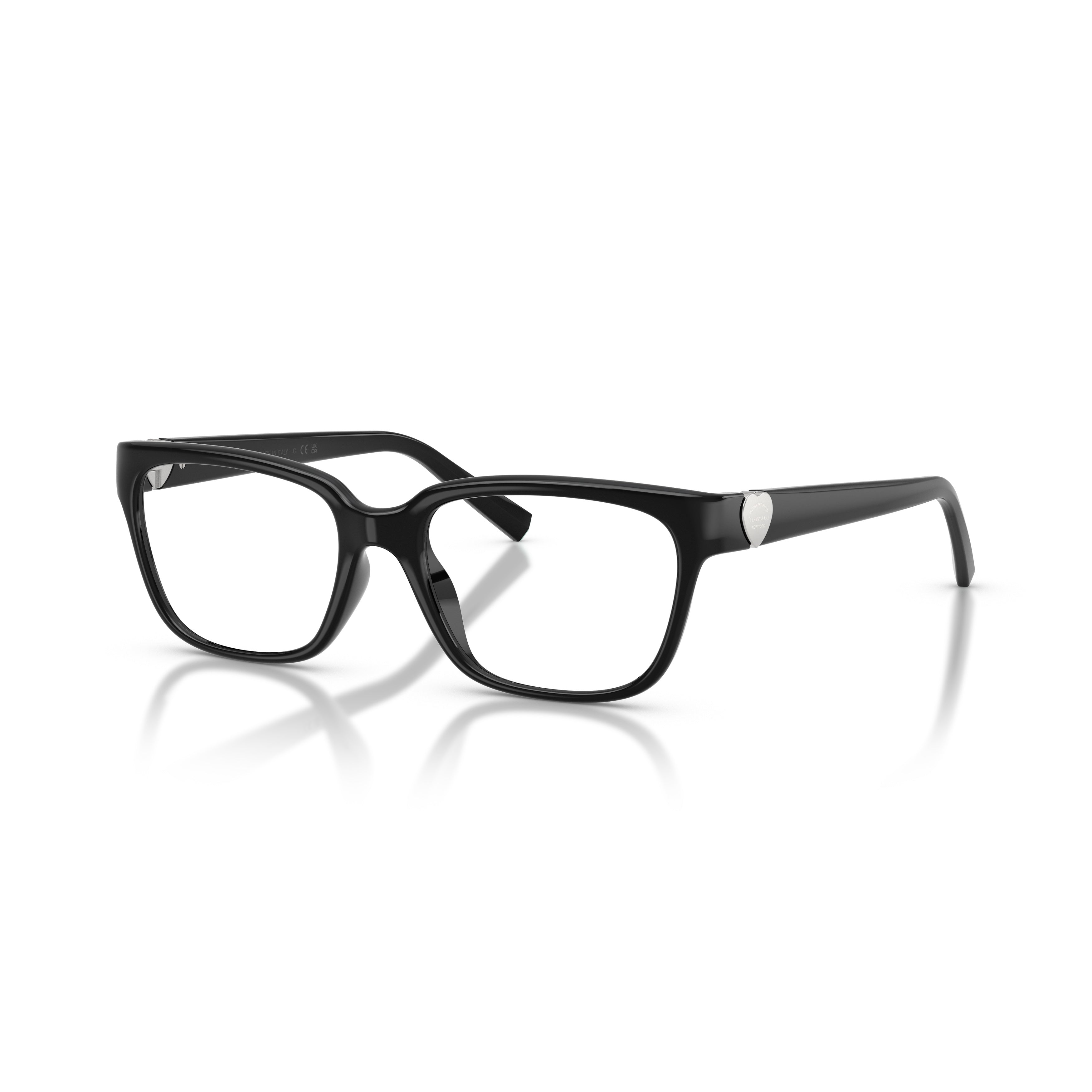 0tf2286d Rectangular Black Injected Frame Eyeglasses