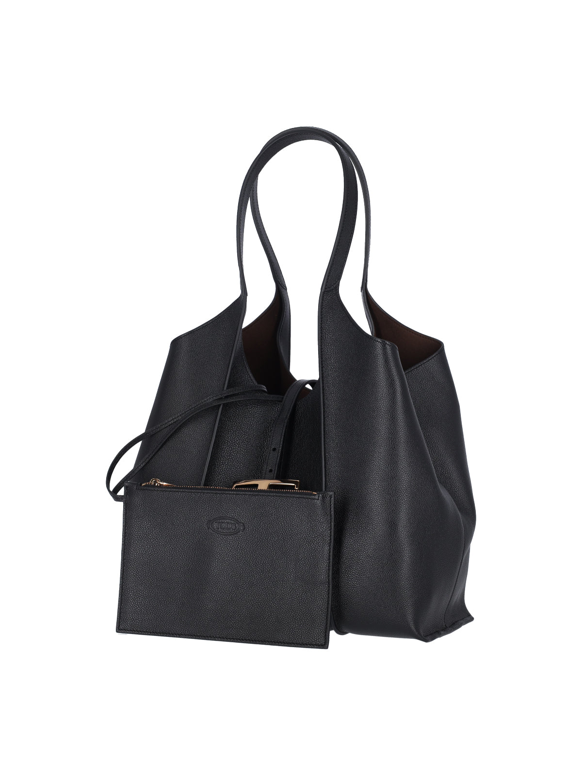 'T Timeless' Small Tote Bag – Black