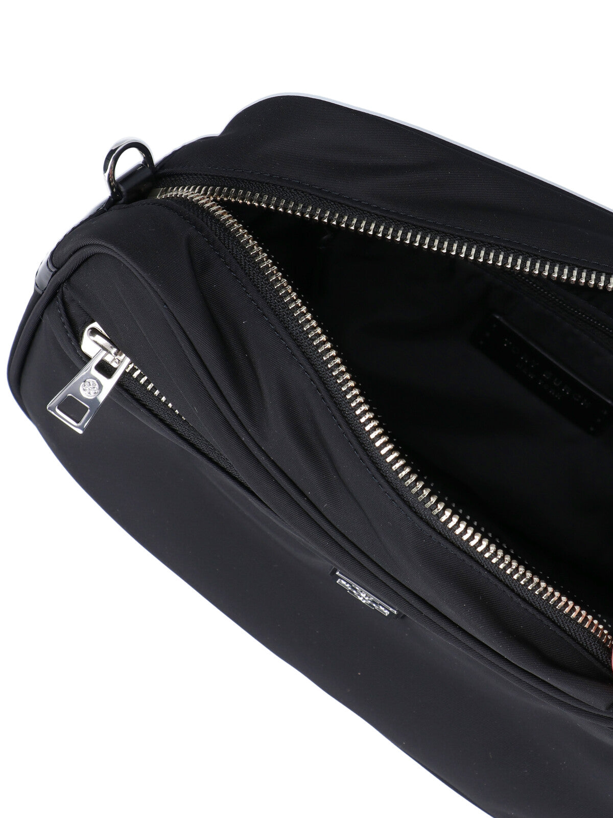 "Virginia" Shoulder Bag, In Black Fabric
