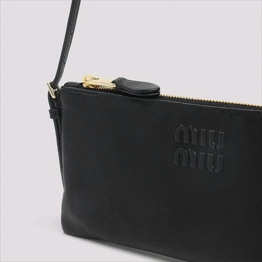 Soft Lambskin Leather Rectangular Crossbody Bag