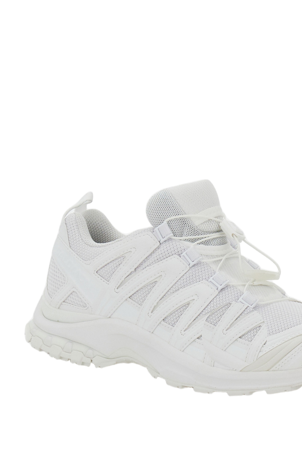 White Xapro 3D Trail Sneakers