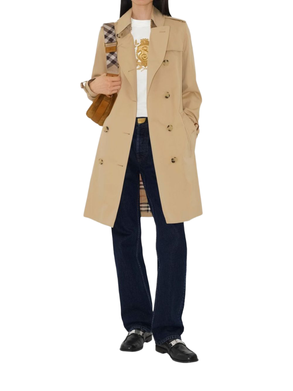 Double-Breasted Trench Coat