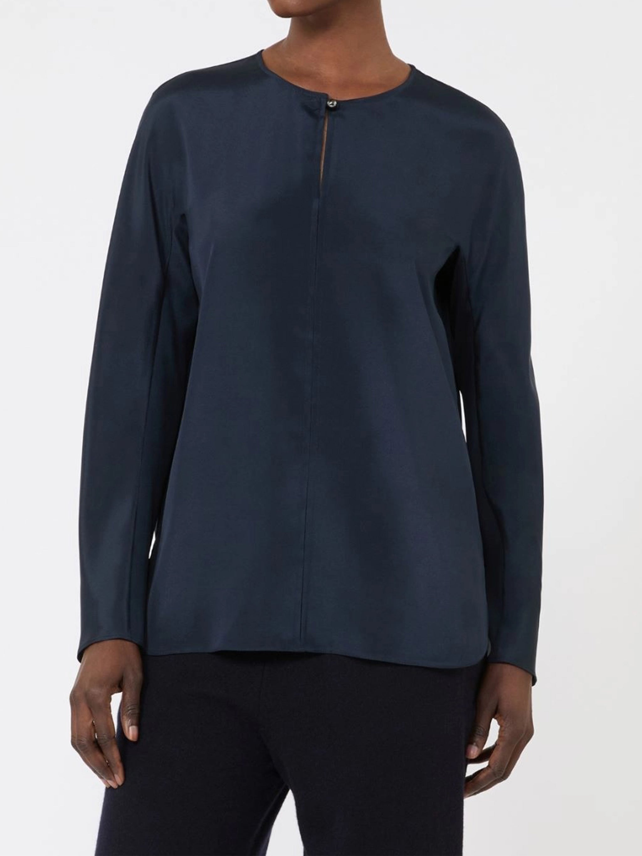 Mitico Loose-Fitting Long-Sleeved Top