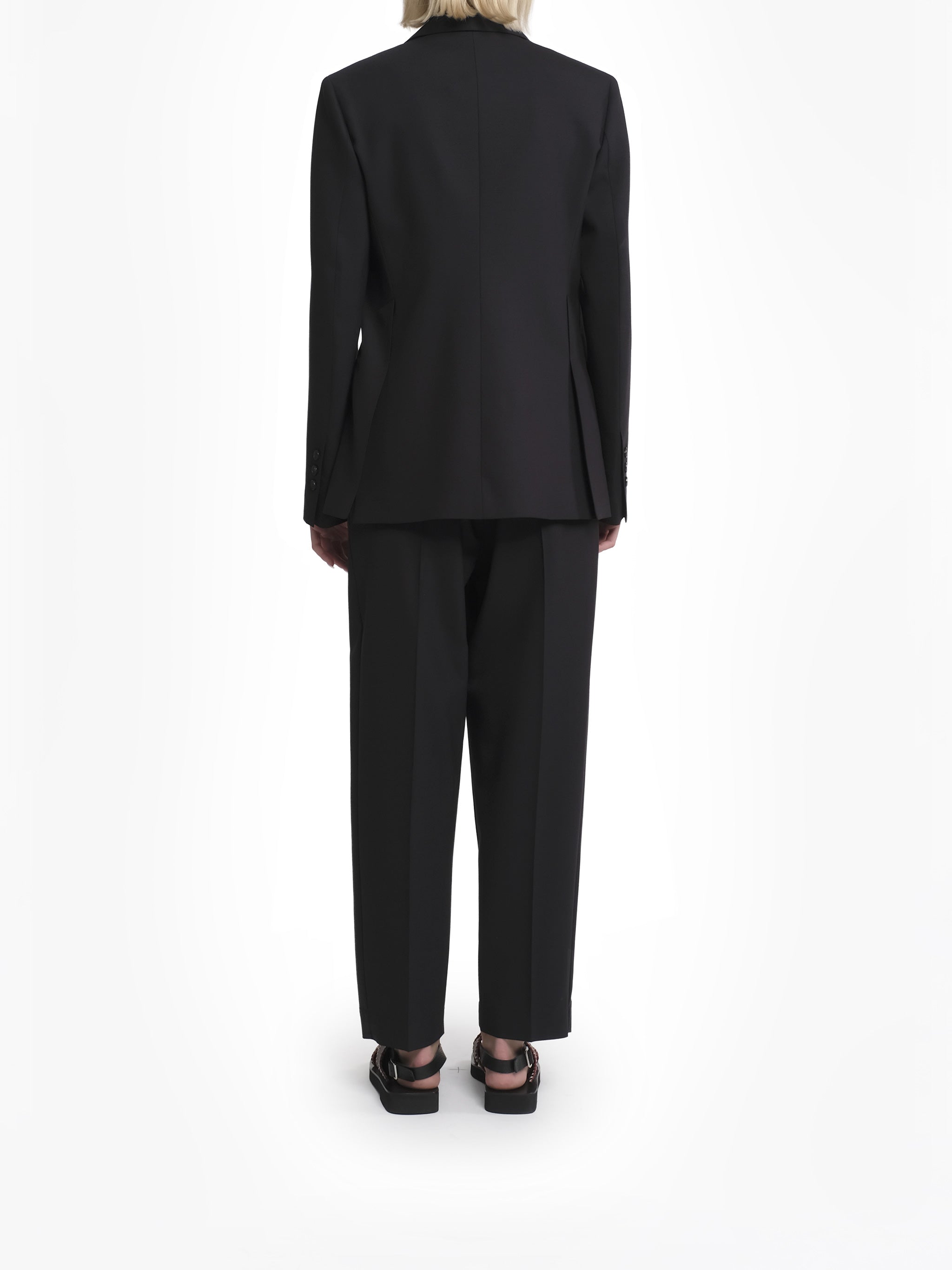 Soho Tailored Double-Breasted Blazer