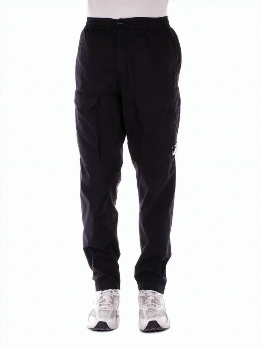 Relaxed Fit Trousers with Tapered Leg