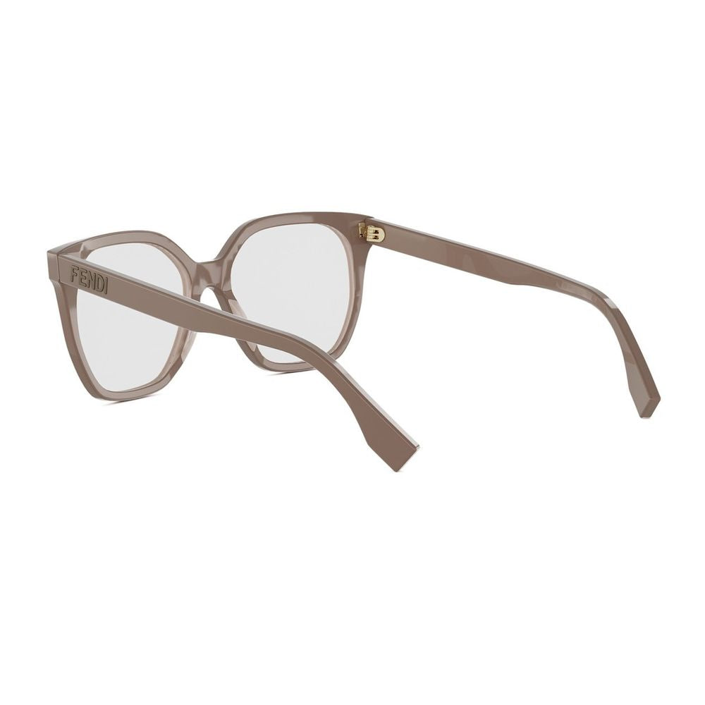 Fe50087I Lettering Square Glasses