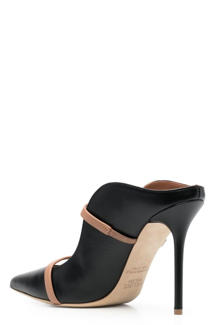 Decollete Mules With Pointed Toe