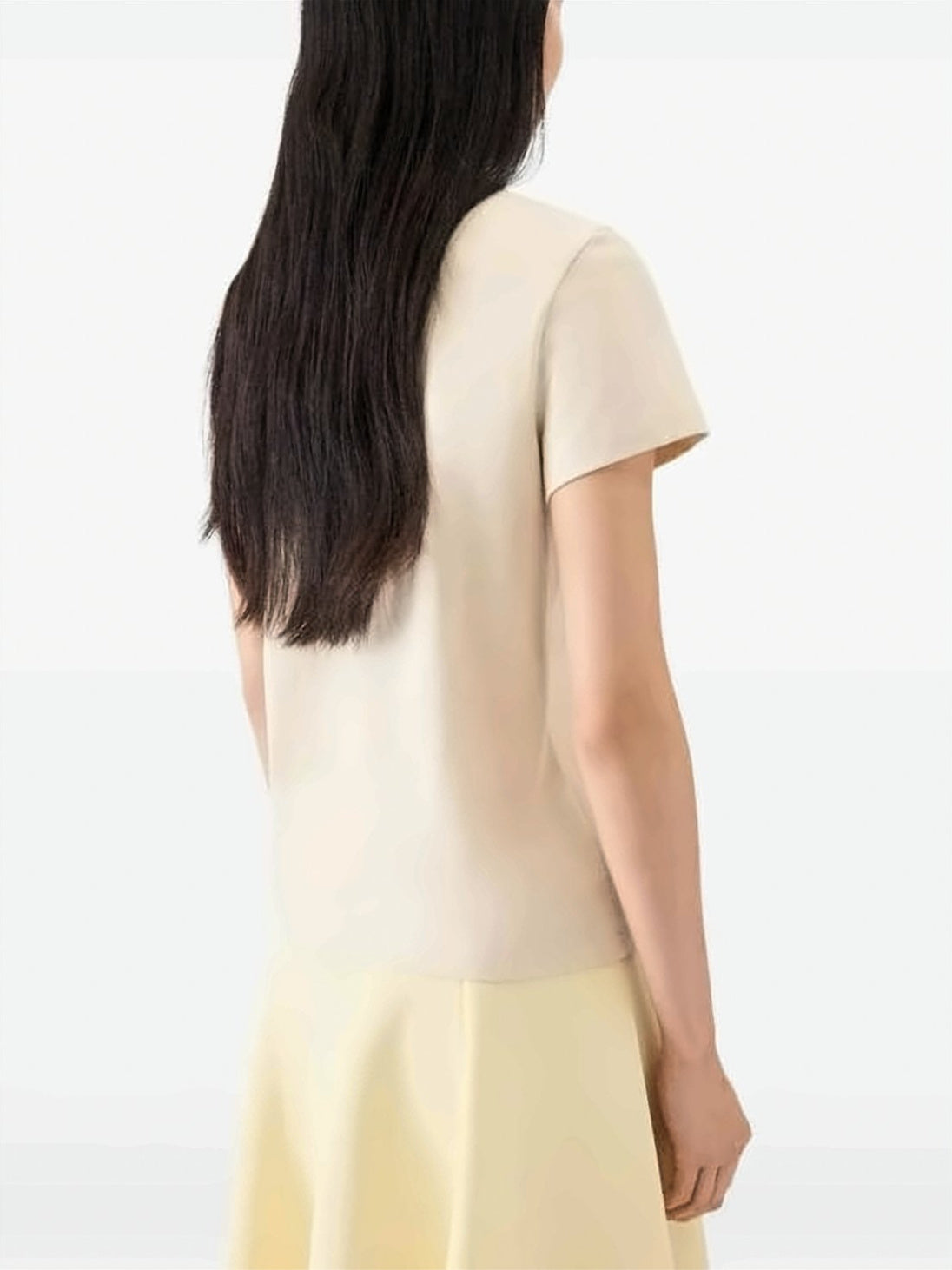 Relaxed Fit Crew Neck Cotton T-Shirt