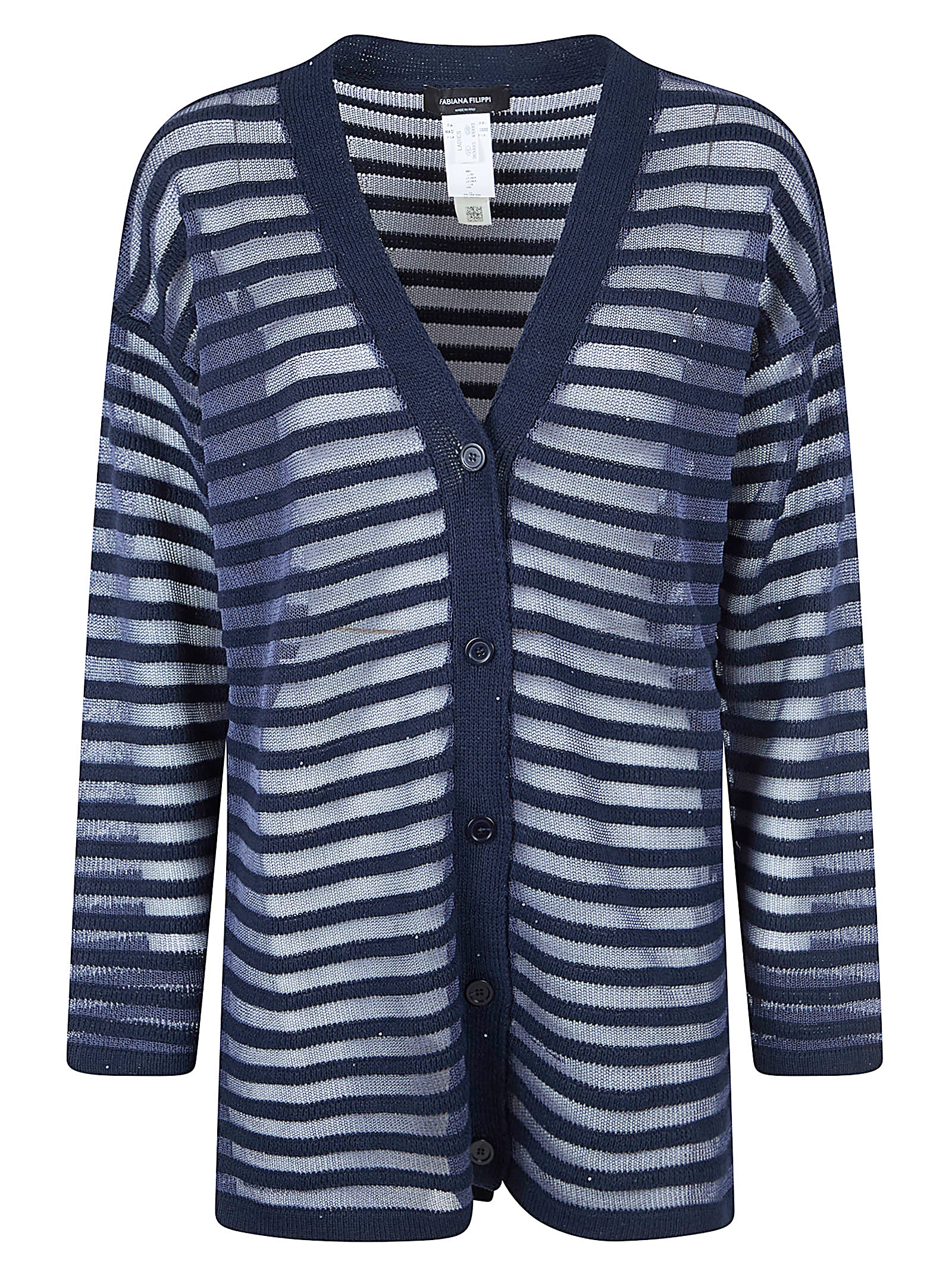 Oversized Sheer Knit Cardigan