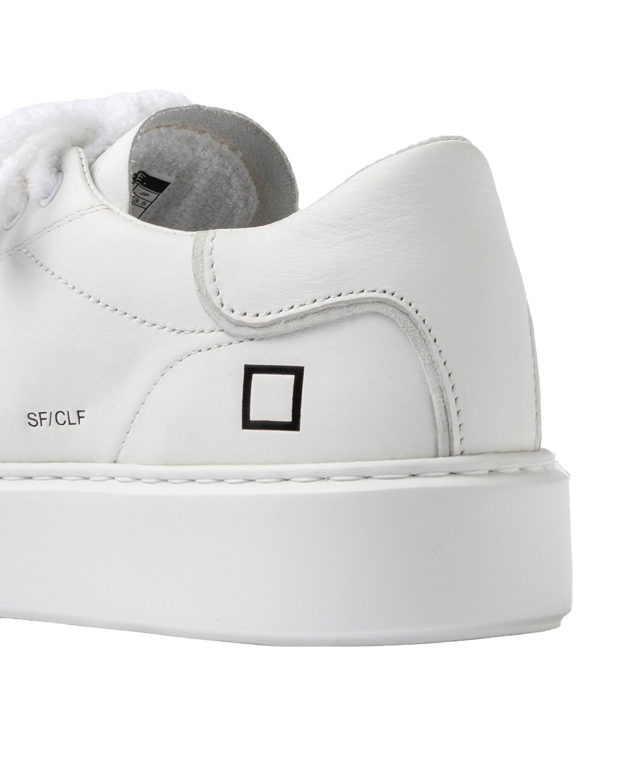 Białe Sneakersy Sfera Calf