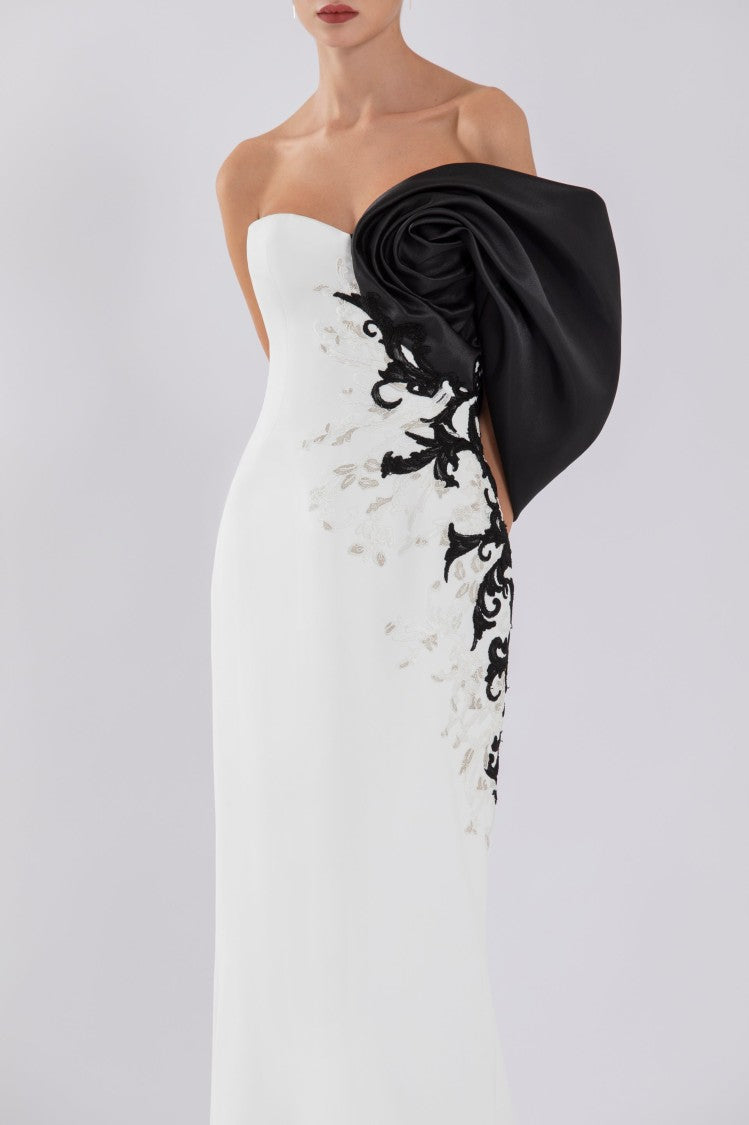 Crepe Straight Fit Dress