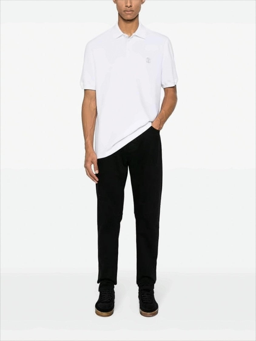 Classic Ivory Polo Shirt