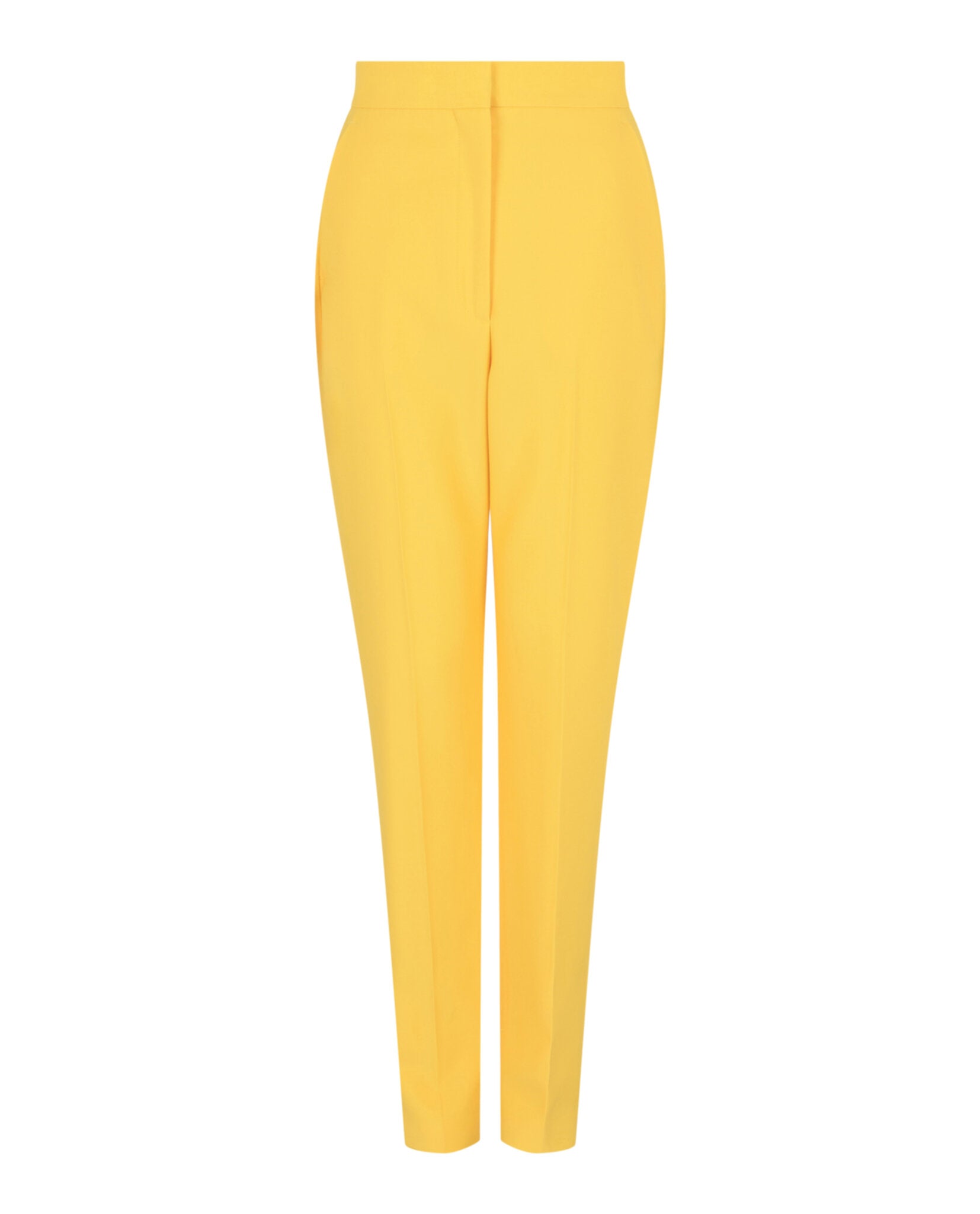 High-Waist Cigarette Trousers