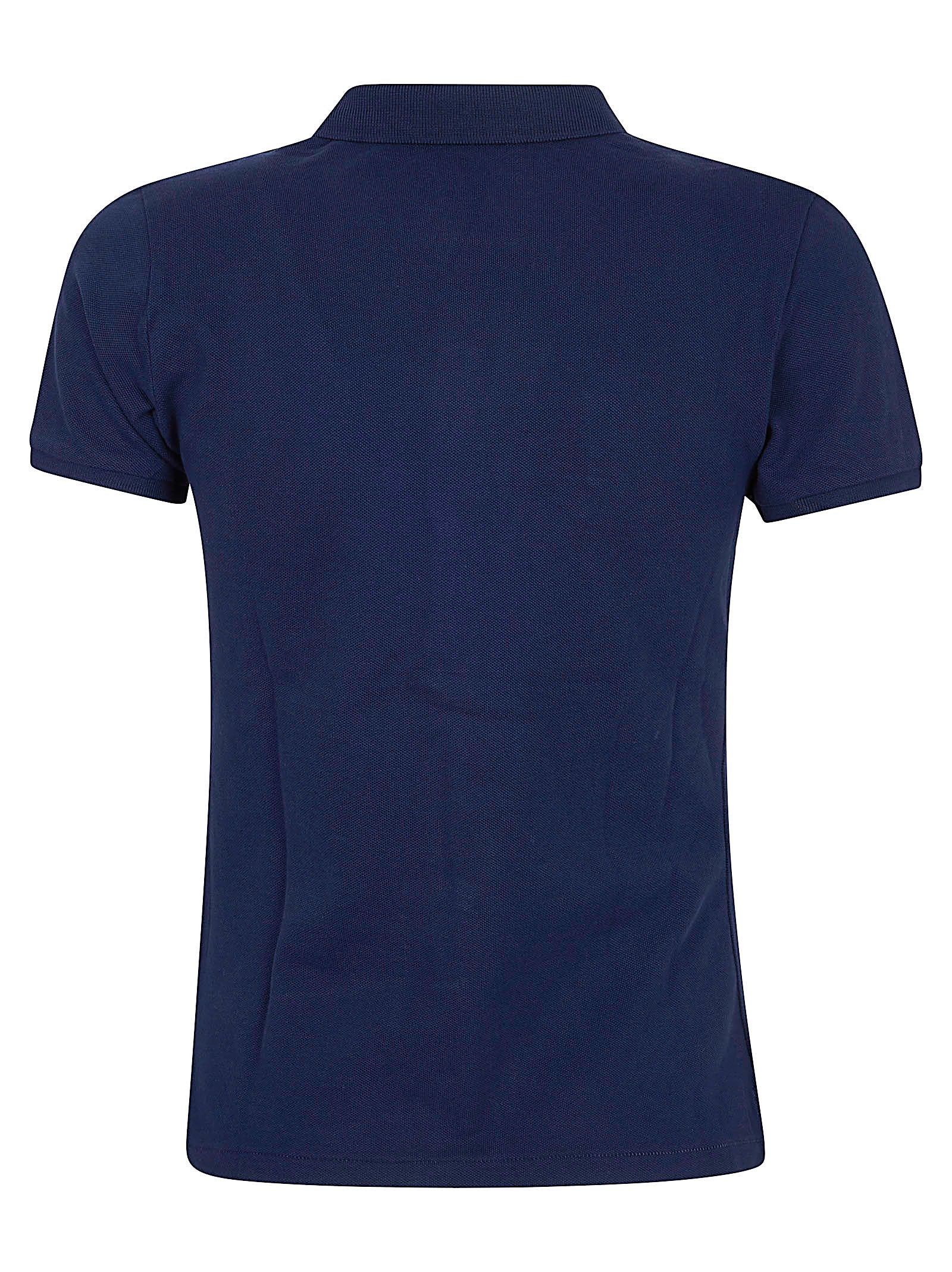 Short-Sleeved Button-Up Polo Shirt