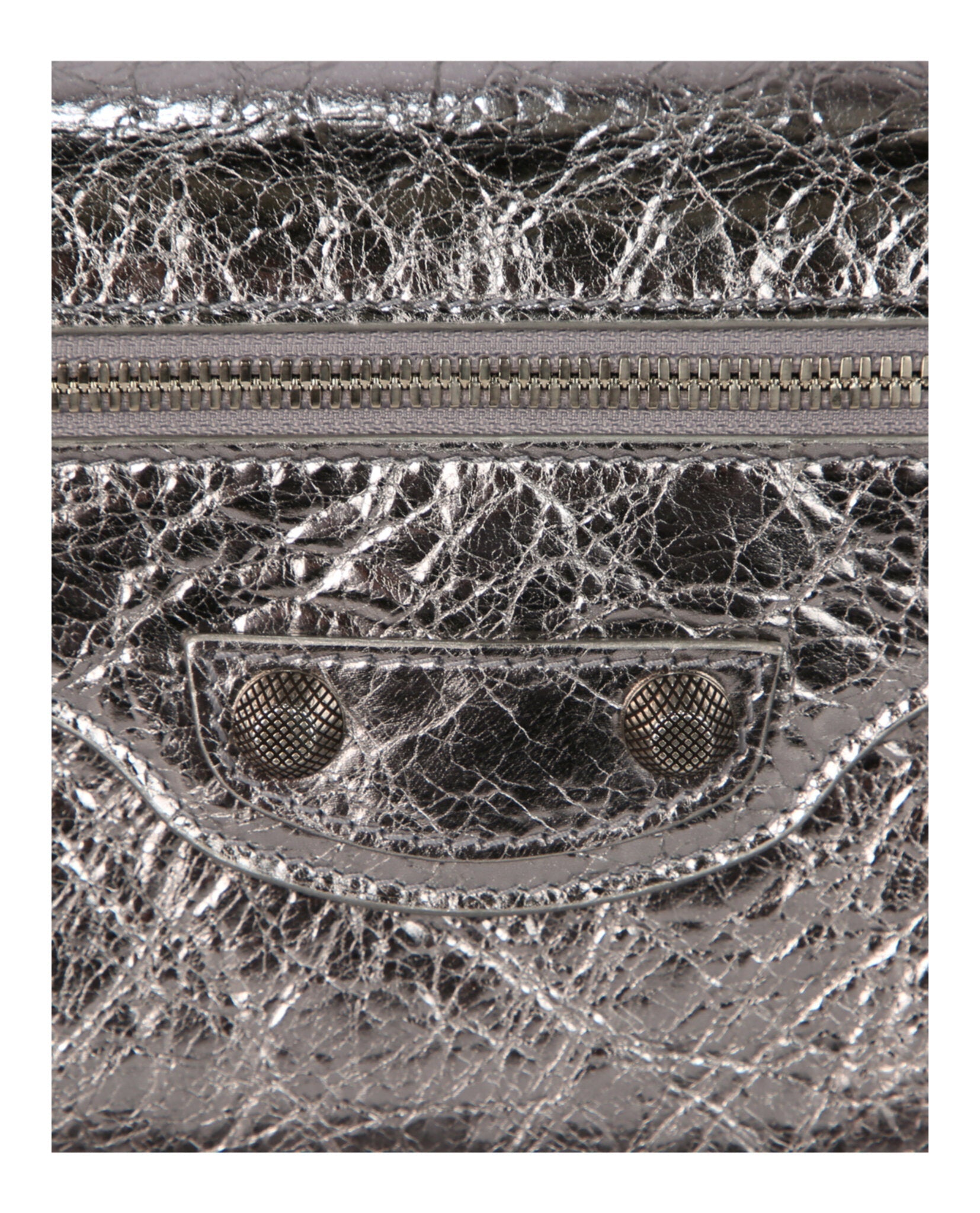 Small Metallized Le Cagole Sling Shoulder Bag