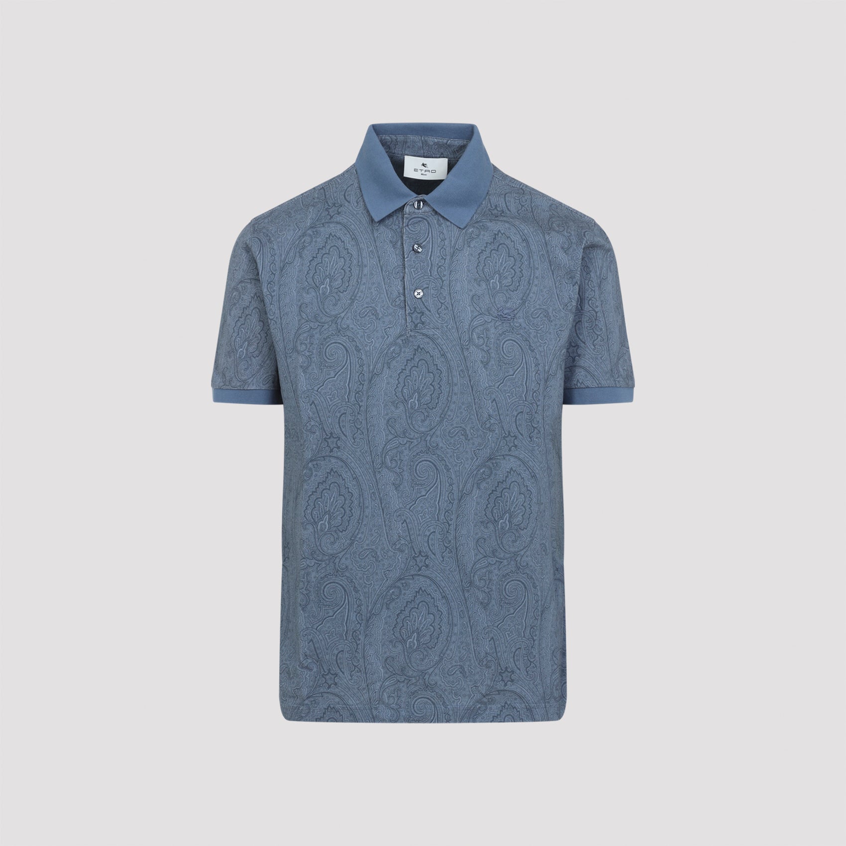 Paisley Jacquard Men's Polo Shirt