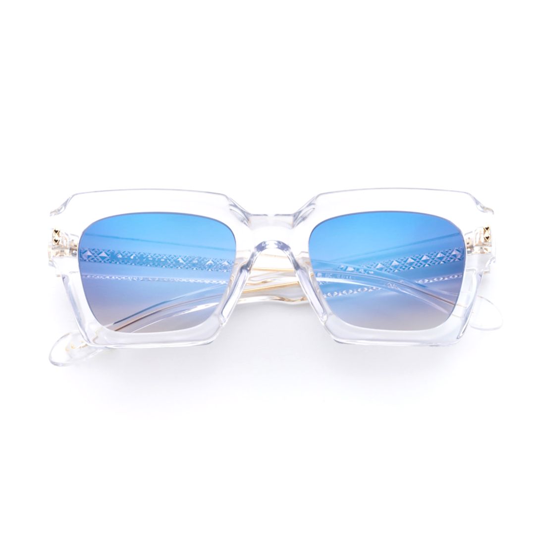 Kallima Glamour Oversized Square Frame Sunglasses