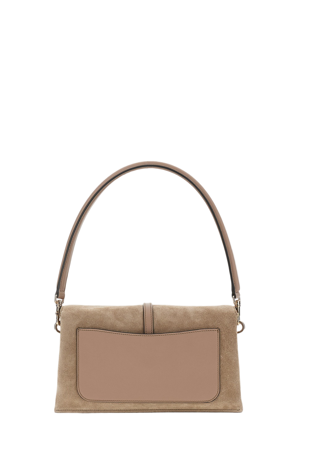 T Timeless Suede Flap Bag