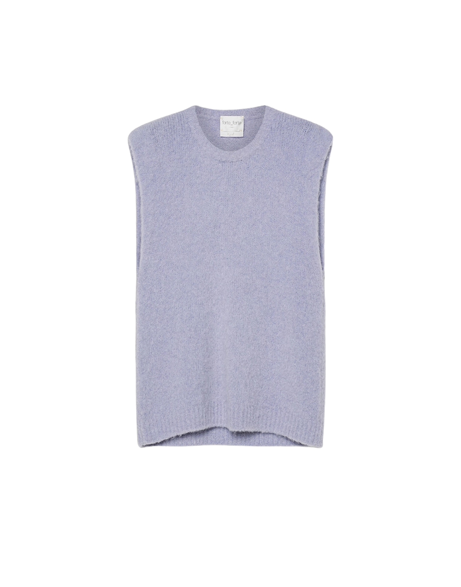 Baby Alpaca Suri Wool Oversized Knit Vest