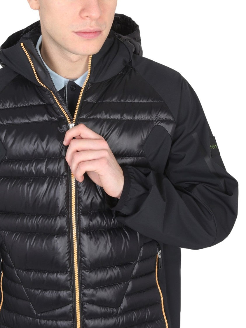 Quilted Padded Hooded Jacket