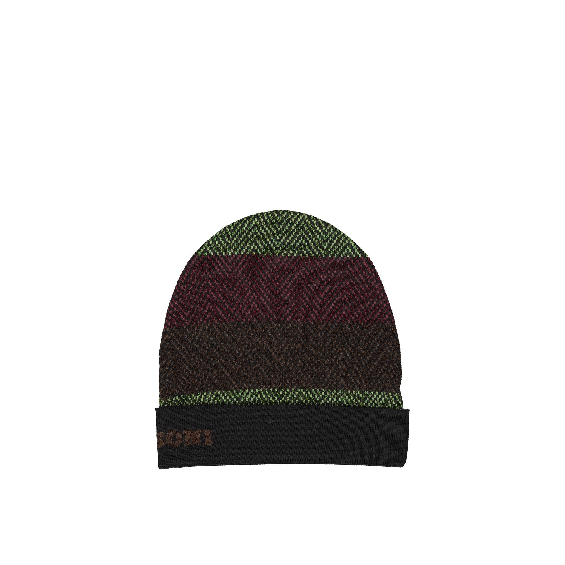Ribbed Wool Hat With Folded Cuff